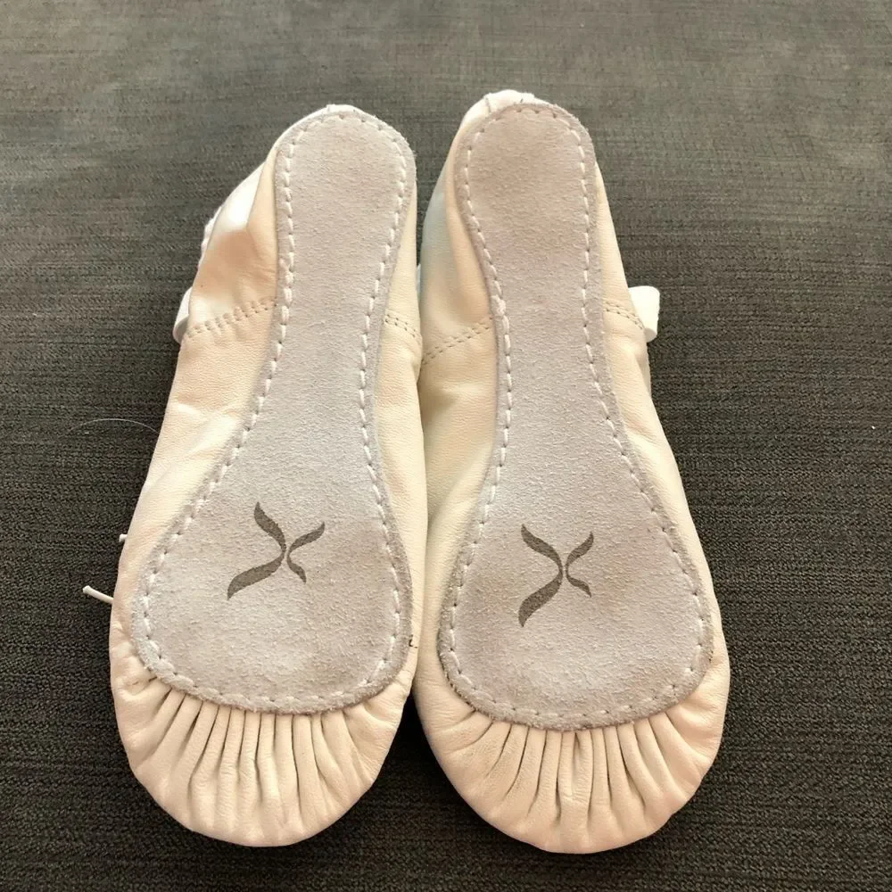 Capezio Kids White Ballet Shoes